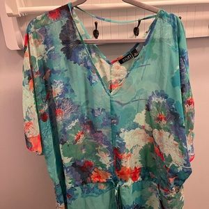 New plus size 3xl swim cover up